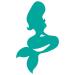 Mermaid 1000ct Premium Tanning Body Sticker - Tanning Tattoos - Fresh New Designs