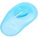 Clear Silicone Ear Cover Hair Color Shield - Blue | Ear Manhole Shield for Hair Dyes, Shower, Bathing - Buy Online on GoSupps.com