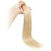 22 inch Pre Bonded Hair Extensions 100 Strands 100% Remy Human Hair Keratin Nail U Tip Real Hair Extension Straight (#60 Platinum Blonde 50g) - Buy Online on GoSupps.com