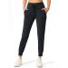 ZUTY Joggers for Women High Waisted Women Sweatpants with Pockets for Athletic Running Tapered Track Pants for Workout Black XX-Large