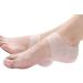 Buy Gel Heel Socks - Silicone Moisturizing Pain Relief Sleeves for Men & Women | Dry & Cracked Foot Protection - Buy Online on GoSupps.com