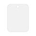 Zywuoy anti-fitting shower mirror 2 pieces fitting-free shave acrylic mirror shower mirror for bathrooms make-up razor beard 20 x 30 cm