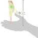 Rosewood Boredom Breaker Life Size Budgie Bird Toy Clear - Buy Online on GoSupps.com