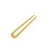 CLSSLVVBN U-shaped Hair Sticks Modelling Styling Women Hairpin Light-weight Ponytail Fashion Headwear Accessories Students Grayish Yellow