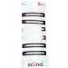 Scunci Metal Barrettes - Assorted Colors (6 Count) | Effortless Beauty - Buy Online on GoSupps.com