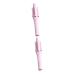 NOLITOY 2pcs Fully Automatic Hair Curling Iron Tool Straightener Hair Curler Hair Rollers Pink Abs 32.50X5.50X5.50CMx2pcs Pinkx2pcs
