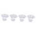 Frcolor 4 pieces 5 Wax Paper Wax Strip Hair removal Paper Waxing Strips Painless Hair Removal Tool Epilier Strip Hair Cleaning Wax Manicure detergent Stock