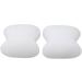 White Toe Separators for Bunion Relief - Silicone Toe Spacers for Overlapping Toes & Foot Health | International Shipping Available - Buy Online on GoSupps.com