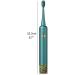 Buy Sonic Electric Toothbrush - IPX7 Waterproof Travel Toothbrush with 3 Brush Heads & 3 Modes for Adults & Teens | Fast International Shipping - Buy Online on GoSupps.com
