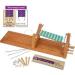 The Beadsmith Little Ricky Beading Loom: Wooden Two-Warp Loom for Necklace and Bracelet Designs - Buy Online on GoSupps.com
