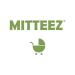 MITTEEZ Organic Wood Baby Teether with Absorbent Cloth - Natural - Buy Online on GoSupps.com