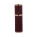 Refillable Perfume Atomizer Travel Spray Bottle Suitable for Travel Portable Refillable Makeup Perfumery (Color : Leather-Wine)