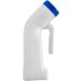 Men's Urinal 1pk - Upgraded 32oz Portable Urine Bottle with Leak Proof Lid for Travel and Bedridden - Pee Collection and Storage Solution (1) - Buy Online on GoSupps.com