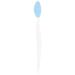 Silicone-nose cleaner silicone-nose cleaning brush comfortable streamlined handle simple handle for home for beauty salon for women (blue)