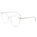 Firmoo blue light filter Reading glasses with presence 1.0x women men anti blue light computer glasses visual aid glass reading help reading glasses glare-free 1.0x transparent-1