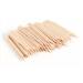 100PCS 75mm (3in) Cuticle Orange Wood Nail Sticks Pusher Manicure Pedicure Nail Remover Tool Wooden Cuticle Pusher - Disposable Set Useful for Home & Salon -Won't Break Easily - Skin Safe - Beauty