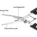SLTG2020 Fishing Gear - Aluminum Fishing Pliers, Fish Lip Gripper & More for Men - Saltwater Resistant Tools with Sheath & Lanyard - Buy Online on GoSupps.com