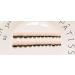French Fake Nails - Nude & Black Glitter Artificial Nails for Daily Wear | Medium Size False Nails - Buy Online on GoSupps.com