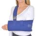 Deluxe Arm Sling & Shoulder Immobiliser (One Size Fits All) Available in Black or Blue- Ideal for Shoulder Dislocations Shoulder Immobilization Forearm Support Fractured Arm (Universal Blue) One Size (Pack of 1)
