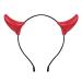 Halloween Hair Bands Devil Horns Headband Sexy Hair Decorative Hoop Accessories for Themed Party Costume Decorations  Red Horns
