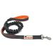 best dog Premium dog leash for large dogs (orange-grey)