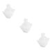 COHEALI 3pcs Candle Molds Diy Resin Epoxy Mold Silicone Jewelry Storage Container Storage Box Jewelry Box Whitex3pcs 8.5x7x12.3cmx3pcs
