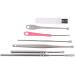 SEASD 7Pcs Stainless Steel Ear Wax Pick Set - Earpick Wax Remover Curette Spoon for Ear Cleaning - Buy Online on GoSupps.com