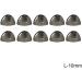 Premium Open Dome Silicone Hearing Aid Tip - Size L (1 Piece) for Enhanced Comfort - Buy Online on GoSupps.com