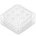 Disposable Eyelash Adhesive Palette Plastic False Eyelash Glue Gasket Holder Pallet 10 pcs