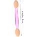 Hemoton 50pcs Double Ended Eyeshadow Brush Cosmetic Eye Shadow Sticks Eyeshadow Cosmetic Eyeshadow Makeup Accessories Latex Eyeshadow Girl Eyeshadow Makeup Brush Eye Makeup - Buy Online on GoSupps.com