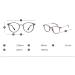 Blue Light Blocking Large Round Reading Glasses for Men & Women - Anti-UV Eyewear +0.00 Tea - Comfort & Style for Screen Use - Buy Online on GoSupps.com