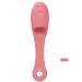 Face Wash Brush Clean Pores Silicone Nose Brush Face Scrubber Cleanser Brush for Gently and Effectively Cleaning Removing Blackheads and Massaging Pink