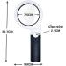 Magnifier Magnifying Glass Handheld Magnifying Glass 11 LED Lights 5 Times 20 Times Double high-Level Magnifier Newspaper Magnifying Glass - Buy Online on GoSupps.com