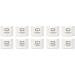 Fuzzion Beekman 1802 Fresh Air Goat Milk Bath Bar Soap  1 Ounce - Set of 10