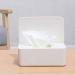 QKFON Storage Box for Wet Wipes - Versatile Tissue Holder & Napkin Organizer for Home & Office (White) - Buy Online on GoSupps.com