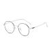 Zhuyiqz anti-blue light computer reader round designer reading glasses great fatigue relieves flat light level glasses (color: C4 size: +350) +350 C4