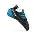 SCARPA Instinct S Slip-On Rock Climbing Shoes for Sport Climbing and Bouldering Black/Azure 5.5 Women/4.5 Men