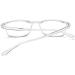 Buy Suertree Blue Light Filter Distance Glasses - Lightweight Myopia Glasses for Men & Women | Clear -6.0 Diopter Fashion Eyewear - Buy Online on GoSupps.com