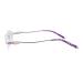 Noyota metal nasal cushion holder nose bridge substitute 1 pair of carved flower glasses made of metal spare bar nose bridge purple glasses spare parts for borderless 1-hole glasses frames