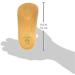 Pedag Holiday Sheepskin Orthotic Inserts | Handmade in Germany | Arch Support & Metatarsal Pad | Heel Cushion | Tan | 3/4 Length | Fits Tight Shoes | US Women 8 / EU 38 - Buy Online on GoSupps.com