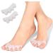 Toe Separator for Feet Toe Spacers Correct Toes Yoga Silicone Hammer Toe Corrector for Women & Men Correct Toe Straighteners for Overlapping Toes (All Finger Toe Separator)
