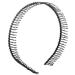 Mytoptrendz Men and Women Flexi Metal Wire Teeth Comb Alice Headband Hairband Black - Buy Online on GoSupps.com