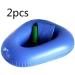 Zorvo Inflatable Bedpans 2 PCS - Portable Washable Bed Pan for Elderly Men and Women - Buy Online on GoSupps.com