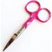 Nail Scissors Professional Cuticle Scissors Extra Strong Curved Manicure Scissors Clippers Eyebrow Grooming Cuticle Beard Trimming Small Scissors Nail Scissors for Women (3.75" Pink) - Buy Online on GoSupps.com