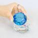 Colorful Nail Art Acrylic Liquid Dappen Dish Bowl with Gemstone Lid - Blue | 13ml Capacity - Buy Online on GoSupps.com