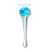 PLATINUM Stainless Steel Rotating Ice Globe for Face and Eye Area - Cooling and Warming Roller with Gel - Cryo Eye Roller