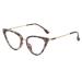 Large Computer Readers Cute Cat-Eye Eyewear Reading Glasses Anti UV Blue Light Blocking Flat Light Mirror for Women +250 Tortoiseshell