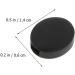 Healeeved 48 Couples Anti-Slip Silicone Glasses Cover - Round Frame Hook & Rubber Ear Support for Kids - 2 Pcs Black & White - Buy Online on GoSupps.com