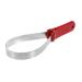 Welding knife for horses welding knives with patches ideal metal straps for pulling out of sweat water & spikes for cleaning dirt and loose hair for grooming 29.5 cm