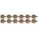 6 Pairs Beige U-Shaped High Heel Tips for Women - 8MM Size, Durable Non-Slip Protectors for Quiet and Comfortable Wear - Buy Online on GoSupps.com